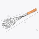 Balloon Whisk Stainless Steel Copper Coated Wire Whisk Egg Whisk Blending Whisking Beating Stirring