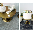 Cake Stands Round Cupcake Stands Metal Dessert Pastry Display Cake Stand for Home kitchen Restaurant Bakery Use, 8inch