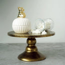 Cake Stands Round Cupcake Stands Metal Dessert Pastry Display Cake Stand for Home kitchen Restaurant Bakery Use, 8inch