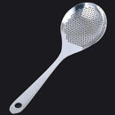 Thicken Stainless Steel Deep Fry Mesh Strainer, Hot Pot Colander Spoon 34cm