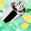 Stainless Steel Citrus Juicer, Lemon Lime Orange Fruits Press, Hand Held, Manual Lemon Squeezer, Silver, Kitchen Tools