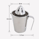 Stainless Steel Citrus Juicer, Lemon Lime Orange Fruits Press, Hand Held, Manual Lemon Squeezer, Silver, Kitchen Tools