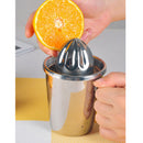 Stainless Steel Citrus Juicer, Lemon Lime Orange Fruits Press, Hand Held, Manual Lemon Squeezer, Silver, Kitchen Tools