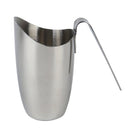 Small Milk Creamer Pitcher Stainless Steel Coffee Tea Creamer Pitcher, Kitchen Restaurant Serving Pitcher Jug for Milk Sugar Sauce Cream and More