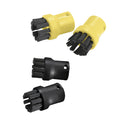 Set of 4 Steam Cleaner Brush for Karcher SC952 SC1052 SC1122 SC1125 SC1402 SC1475 - Easy to Use and Install