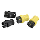 Set of 4 Steam Cleaner Brush for Karcher SC952 SC1052 SC1122 SC1125 SC1402 SC1475 - Easy to Use and Install