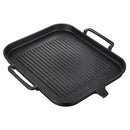 Grill Pan Non-stick Cooking Aluminum Alloy Steak Frying Pan Camping BBQ