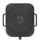 Grill Pan Non-stick Cooking Aluminum Alloy Steak Frying Pan Camping BBQ