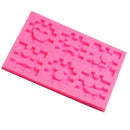Various Smiling Face Cakes Mould - Chocolate Making Mold - Fondant Cake Decorating - DIY Baking Decor - Durable and Flexible