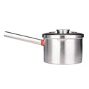 Kitchen Stainless Steel Single Handle Milk Pan Saucepan Cooking Pot 16cm
