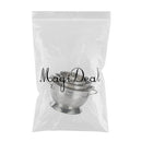 Set of 3 Functional Stainless Steel Colander - Even Holes, Dries Quickly, Easy Cleaning - for Small Restaurant, Hotel or Home Kitchen