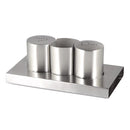 Stainless Steel Seasoning Boxes with Toothpick Holders Set Table Spice Jar Barbecue Pepper Shaker Can Table Condiment Dispenser set