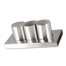 Stainless Steel Seasoning Boxes with Toothpick Holders Set Table Spice Jar Barbecue Pepper Shaker Can Table Condiment Dispenser set