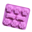 Silicone Mold Cake Decor Fondant Chocolate Mould Bakeware -Cat Claw Bone