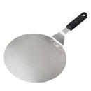 Stainless Steel Round Pizza Peel 25.5cm Baking Shovel Paddle, Cake Lifter Transfer Tray for Pizza, Bread,Cake,Pie