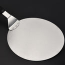 Stainless Steel Round Pizza Peel 25.5cm Baking Shovel Paddle, Cake Lifter Transfer Tray for Pizza, Bread,Cake,Pie