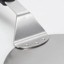 Stainless Steel Round Pizza Peel 25.5cm Baking Shovel Paddle, Cake Lifter Transfer Tray for Pizza, Bread,Cake,Pie