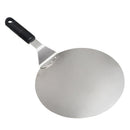 Stainless Steel Round Pizza Peel 25.5cm Baking Shovel Paddle, Cake Lifter Transfer Tray for Pizza, Bread,Cake,Pie
