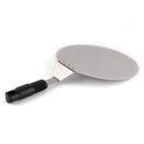 Stainless Steel Round Pizza Peel 25.5cm Baking Shovel Paddle, Cake Lifter Transfer Tray for Pizza, Bread,Cake,Pie