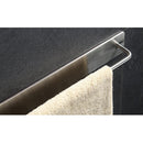 34cm Nail-Free Adhesive Towel Holder Dispenser Kitchen Bathroom Towel Rack