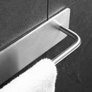 34cm Nail-Free Adhesive Towel Holder Dispenser Kitchen Bathroom Towel Rack