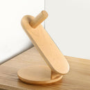 3-in-1 Hair Dryer Rack Storage Bracket for Dyson, Wooden Desktop Hair Dryers Rack Organizer , Mini Size