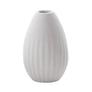 Simple Drop Shaped Ceramic Flower Pot/Plant Pots/Planter/Container for Home Garden Office Desktop Decoration (Plants Not Included)