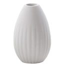 Simple Drop Shaped Ceramic Flower Pot/Plant Pots/Planter/Container for Home Garden Office Desktop Decoration (Plants Not Included)