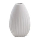Simple Drop Shaped Ceramic Flower Pot/Plant Pots/Planter/Container for Home Garden Office Desktop Decoration (Plants Not Included)