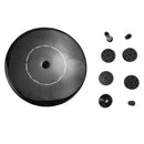 Upgrade Solar Power Fountain Water Pump Garden Pool Birdbath Yard Decor 190L/H