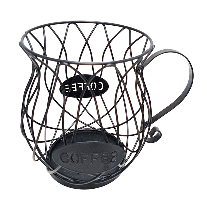 2pcs Coffee Pod Holder Organizer Mug with Base K Cup Keeper Espresso Pod Coffee