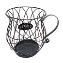 2pcs Coffee Pod Holder Organizer Mug with Base K Cup Keeper Espresso Pod Coffee