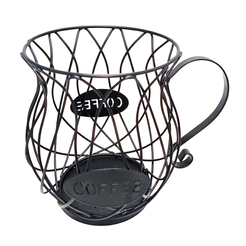 2pcs Coffee Pod Holder Organizer Mug with Base K Cup Keeper Espresso Pod Coffee