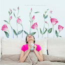 Miico SK9330 Flower Painting Sticker Home Decorative Sticker Wall Sticker DIY Sticker