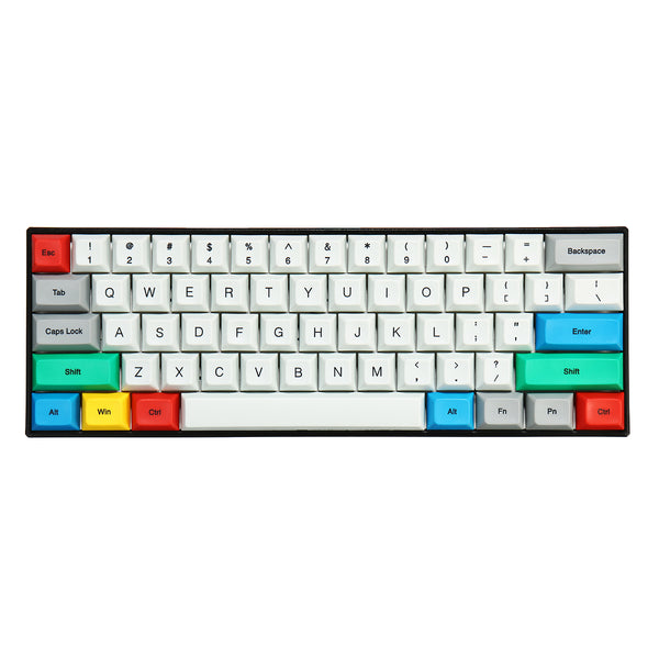 Feker D2 61/108 keys DSA Profile PBT Sublimation Keycap for Anne pro 2 Feker 01 RK 61 60% Mechanical Keyboard