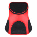 Portable Cat Dog Pet Double Shoulder Mesh Bag Backpack Travel Carrier Case Pouch