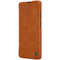 NILLKIN Flip Bumper Shockproof Card Slot Holder Full Cover PU Leather Vintage Protective Case for Samsung Galaxy A71 2019
