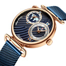 REWARD RD62002M Fashion Business Men Watch Dual Dial Waterproof Analog Quartz Watch