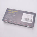 125pcs Wiring Cable Black Rubber Grommets Assortment Kit