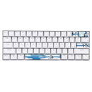 Five-sided Dyesub PBT OEM Profile Antarctic Penguin Space Bar 6.25u Novelty Keycap + ESC Enter Keycaps