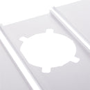 3Pcs 190cm Adjustable Window Slide Kit Plate Air Conditioner Wind Shield For Midea Portable Air Conditioner