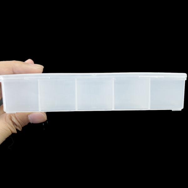 ZANLURE 150x125x30mm Fishing Tackle Box Fish Lure Box Fishing Hook Storage Case For Outdoor Fishing Hunting