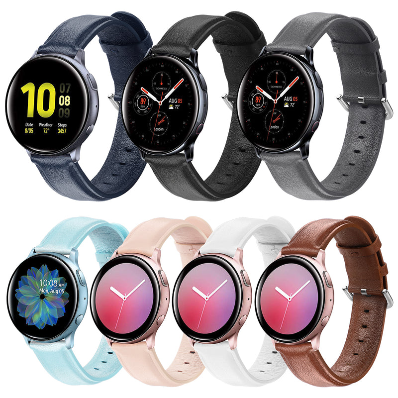 Bakeey 22mm Width Universal Leather Watch Band Strap Replacement for Samsung Galaxy Watch 46mm / Amazfit GTS