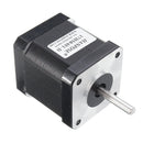 HANPOSE 17HS8401-D Double Shaft 48mm Nema 17 Stepper Motor 42 Motor 42BYGH 1.8A 52N.cm 4-lead for CNC Laser 3D Printer