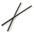50 Pcs 40 Pin 2.54mm Single Row Male Pin Header Strip For  Prototype Shield DIY