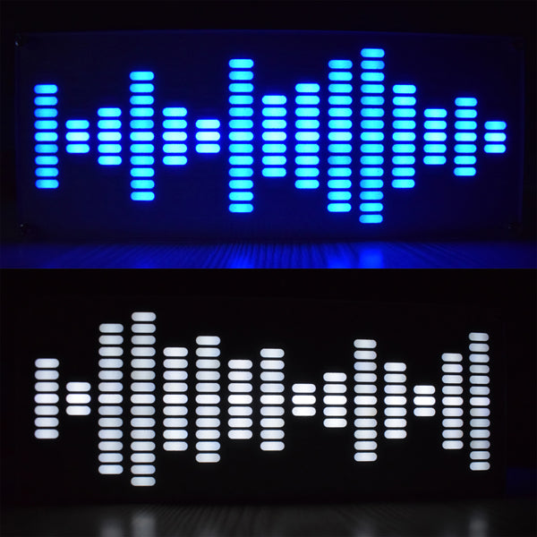 DIY Big Size Touch Control 225 Segment LED Digital Equalizer Music Spectrum Sound Waves Kit
