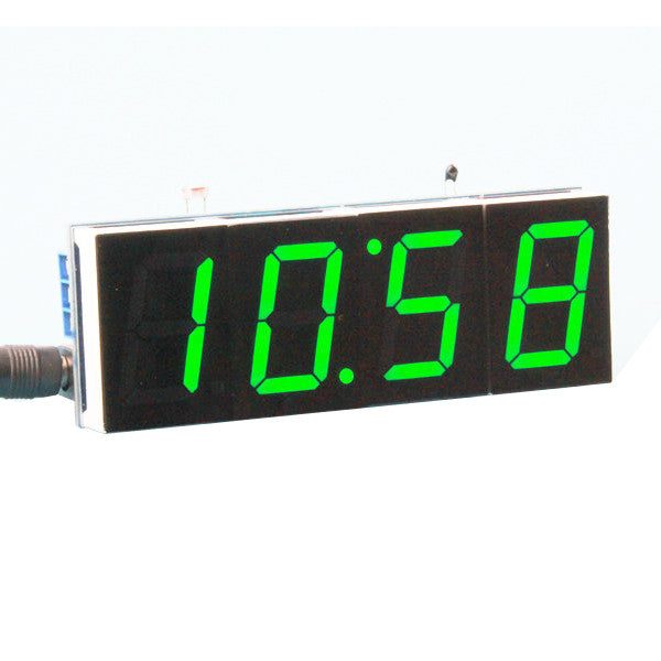 Geekcreit DIY Digital Clock Kit Light Control Industrial Control 1 Inch LED Electronic Kit