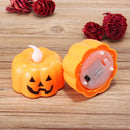 Halloween Light LED Pumpkin Lamp for Party Decoration Pumpkin Candy Sweet Holder Decorations