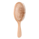 Natural Beech Hair Brush Wooden Mane Massage Comb