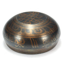 Brass Tibetan Yoga Singing Bowl Buddhist Resonance Chakra Meditation With Hammered